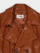 MM6 Maison Margiela Caramel Belted Trench Coat