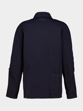 MM6 Maison Margiela Navy Blue Cotton Workwear Jacket