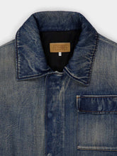 MM6 Maison Margiela Blue Insulated Denim Jacket