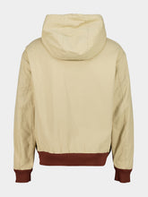 MM6 Maison Margiela Sand and Caramel Reversible Zip Hooded Sweatshirt