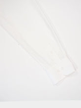 MM6 Maison Margiela White Zip-Detail Poplin Shirt