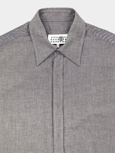 MM6 Maison Margiela Grey Cotton Poplin Shirt