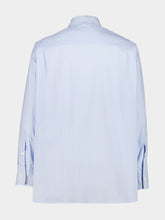 MM6 Maison Margiela Light Blue Cotton Poplin Shirt