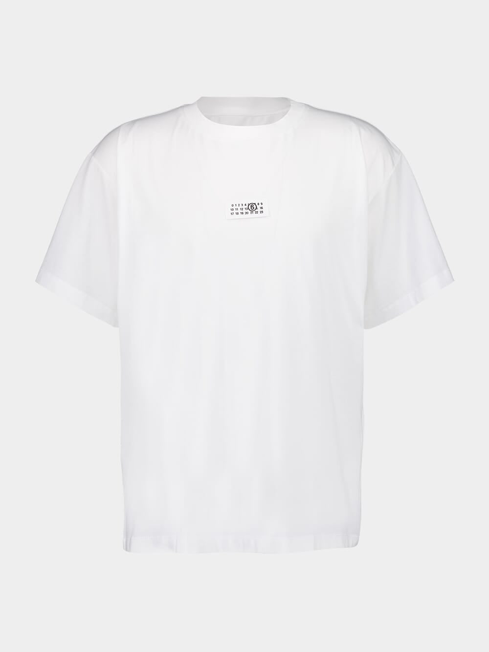 White Numeric Signature T-Shirt