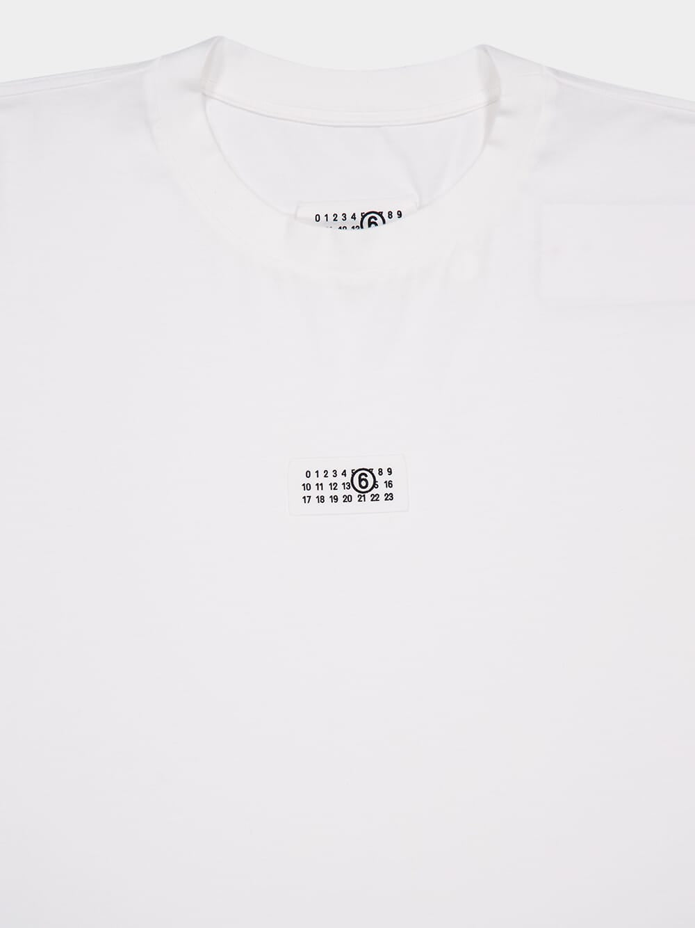 White Numeric Signature T-Shirt