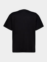 MM6 Maison Margiela Black Overdyed Script Jersey T-Shirt