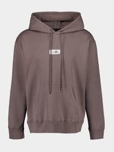 MM6 Maison Margiela Brown Hooded Sweatshirt