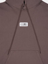 MM6 Maison Margiela Brown Hooded Sweatshirt
