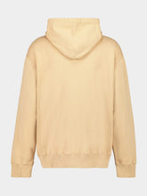 MM6 Maison Margiela Ocher Hooded Sweatshirt with Numeric Logo