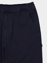 MM6 Maison Margiela Blue Cotton Wide-Leg Trousers
