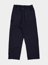 MM6 Maison Margiela Blue Cotton Wide-Leg Trousers