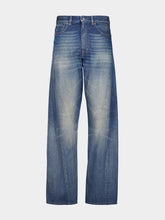 Blue Wide-Leg Jeans