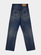 MM6 Maison Margiela Blue Wide-Leg Jeans