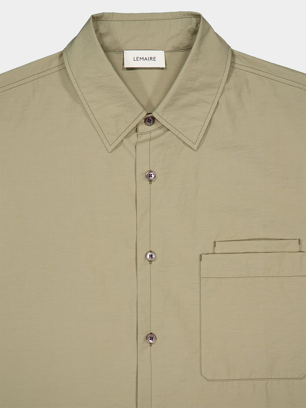 Smoky Green Double Pocket Shirt