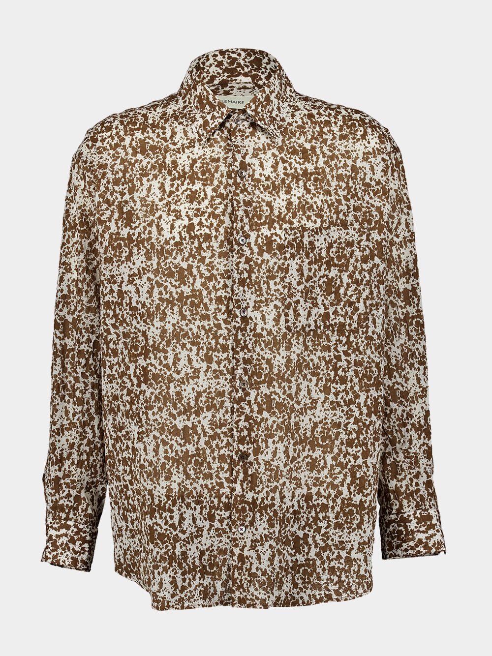 Camouflage Print Cotton Shirt