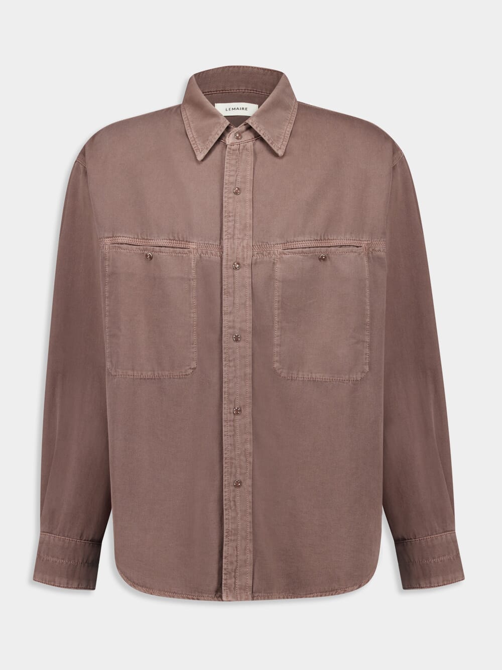 Snow Mauve Denim Shirt