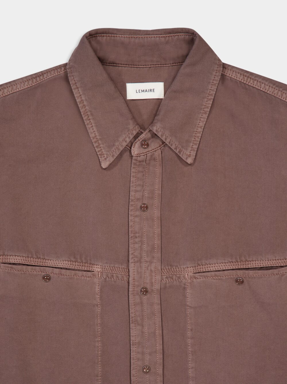 Snow Mauve Denim Shirt