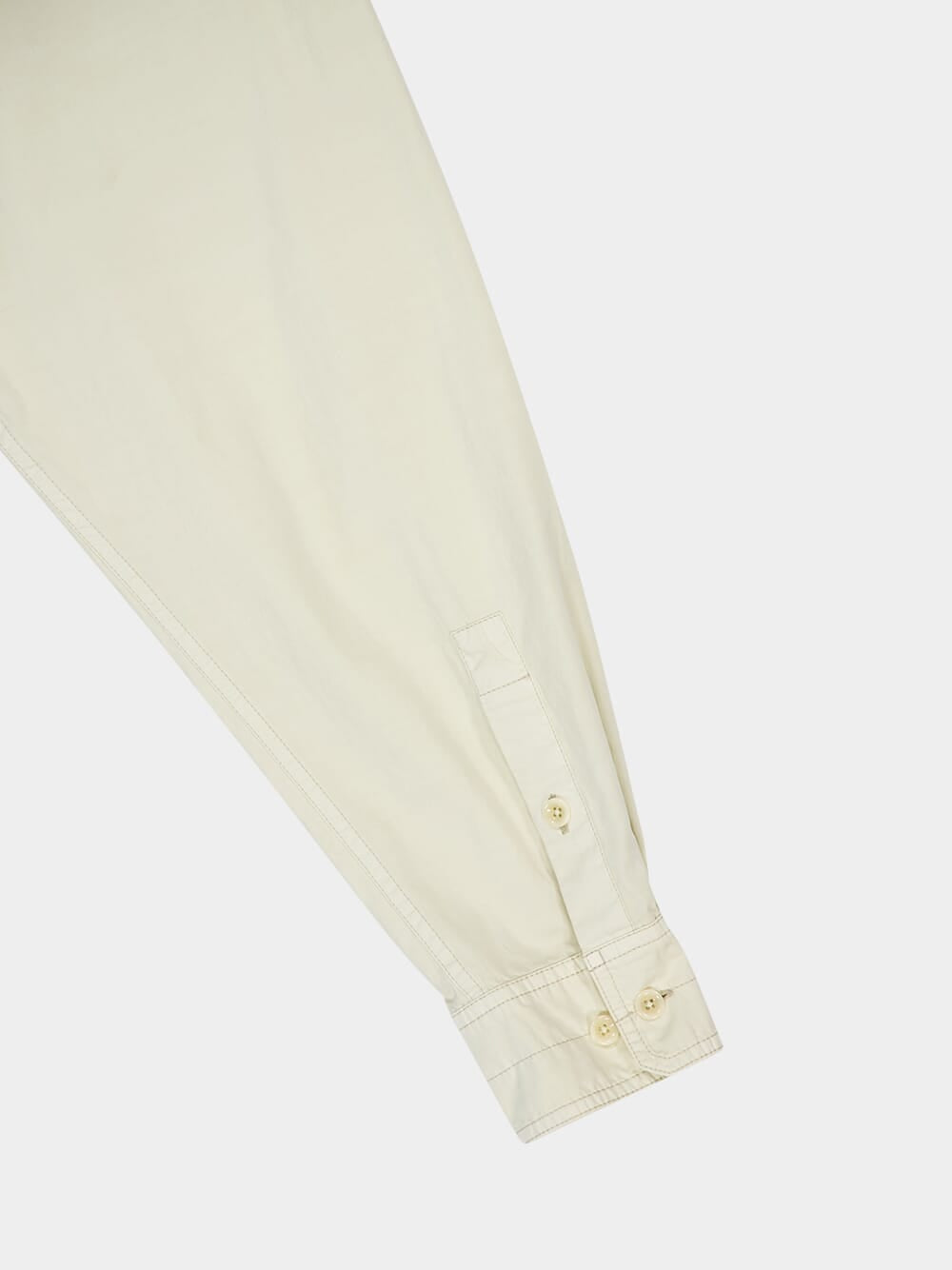 Creamy White GD Light Cotton Satin