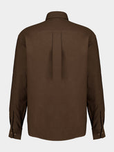 Lemaire Truffle Washed Cotton Silk Shirt