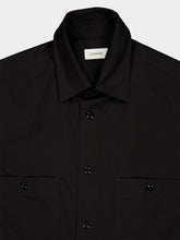 Lemaire Black Light Cotton Twill Two-Pocket Shirt
