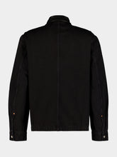 Lemaire Black Selvedge Denim Workwear Overshirt