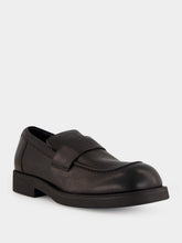 MM6 Maison Margiela City Biker Leather Loafers