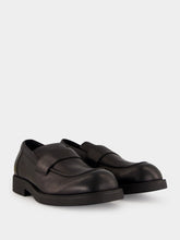 MM6 Maison Margiela City Biker Leather Loafers