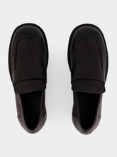 MM6 Maison Margiela City Biker Leather Loafers