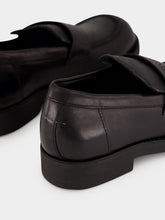 MM6 Maison Margiela City Biker Leather Loafers