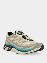 MM6 Maison Margiela Gull and Blue Salomon XT Low-Top Sneakers