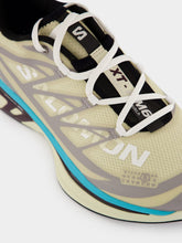 MM6 Maison Margiela Gull and Blue Salomon XT Low-Top Sneakers