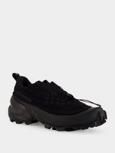 MM6 Maison Margiela Black and Asphalt Salomon Lace-Up Sneakers