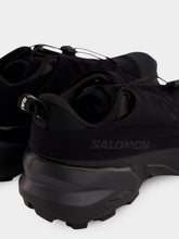 MM6 Maison Margiela Black and Asphalt Salomon Lace-Up Sneakers