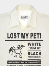 MM6 Maison Margiela Short-Sleeve Printed Cotton Button-Up Shirt