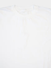MM6 Maison Margiela White Cotton Numbers Printed Crewneck T-Shirt