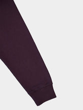 MM6 Maison Margiela Dark Purple Jersey Sweatshirt