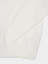 MM6 Maison Margiela White Cotton Sweatshirt with Numeric Patch