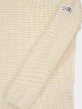 MM6 Maison Margiela White Chunky Wool Turtleneck Jumper