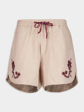 Baziszt Vine Embroidered Shorts