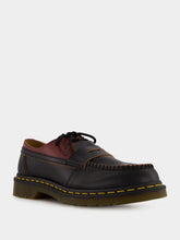 MM6 Maison Margiela Black Penton Mash Up Leather Moccasins