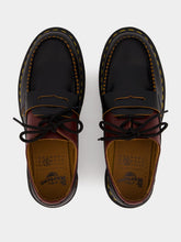 MM6 Maison Margiela Black Penton Mash Up Leather Moccasins