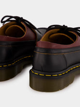 MM6 Maison Margiela Black Penton Mash Up Leather Moccasins