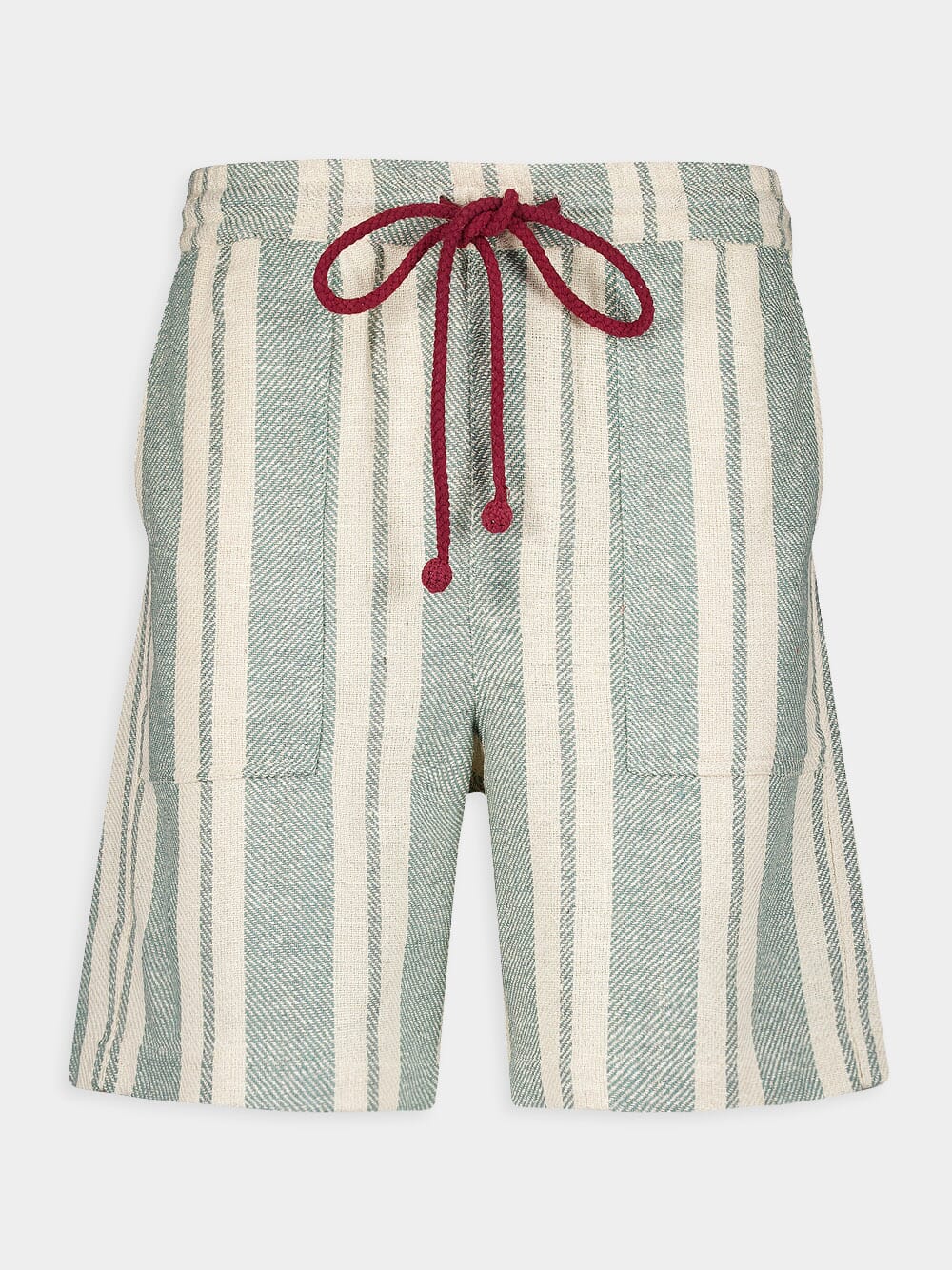 Kurt Silk Stripe Shorts