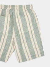 Baziszt Kurt Silk Stripe Shorts