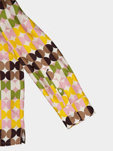 La DoubleJ Boy Mezzaluna-Print Silk Shirt