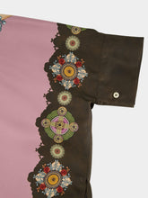 La DoubleJ Dusty Pink Silk Twill Nucleus Foulard Shirt