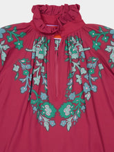 La DoubleJ Regalia Placée Red Cerere Blouse
