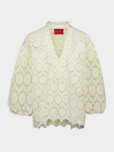 La DoubleJ Evil Eye Ivory Jackie Shirt