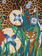 Paula Shirley Junglito Print Silk Midi Dress