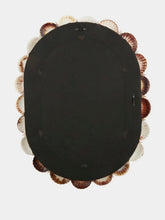 Les Ottomans Natural Handmade Rectangular Shell Mirror